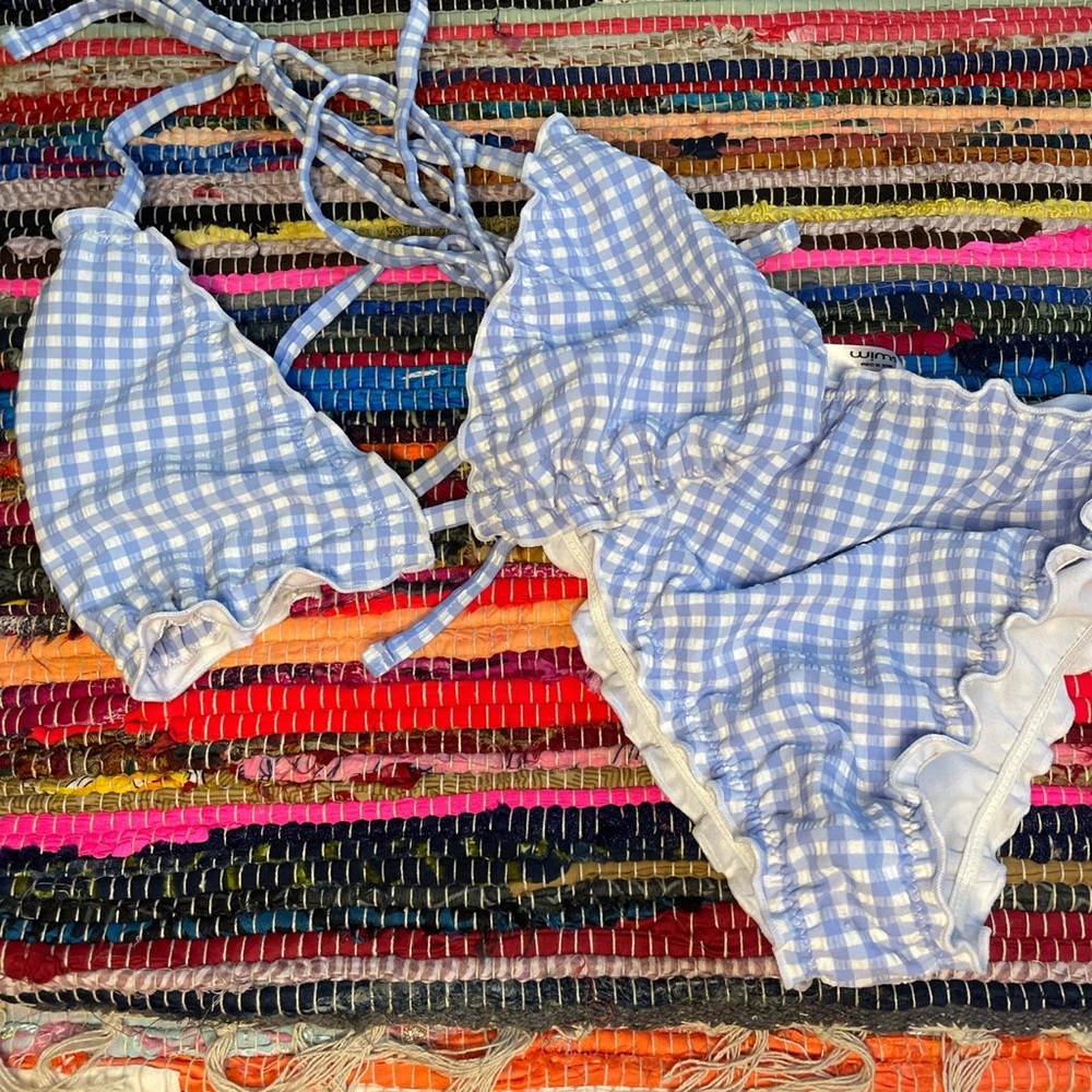 Asos Ghingham Bikini